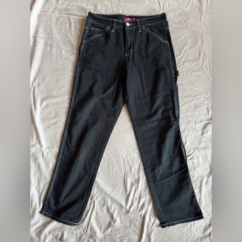 Dickies Carpenter Jeans Black Size 5/27 NWOT